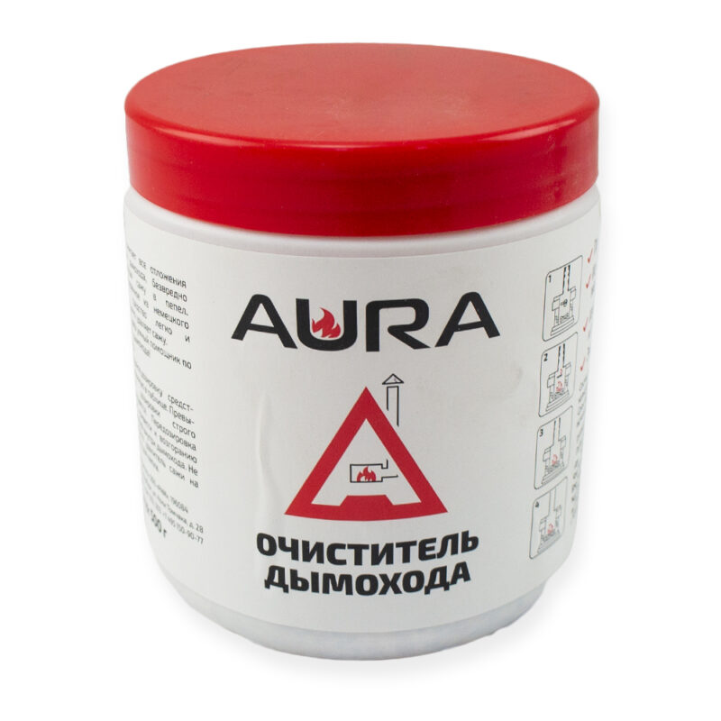 Удалитель сажи для очистки дымохода AURA 500г