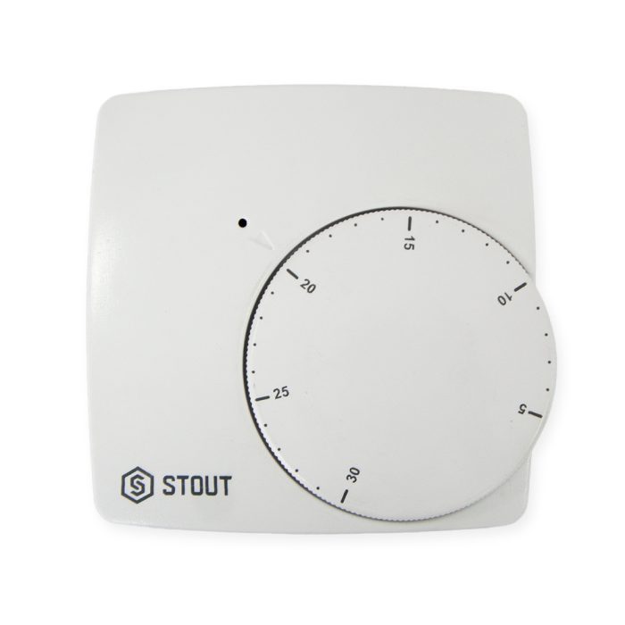 Термостат комнатный электронный WFHT-DUAL включ. дистанционный датчик «в пол» L=3м STOUT STE-0002-000010