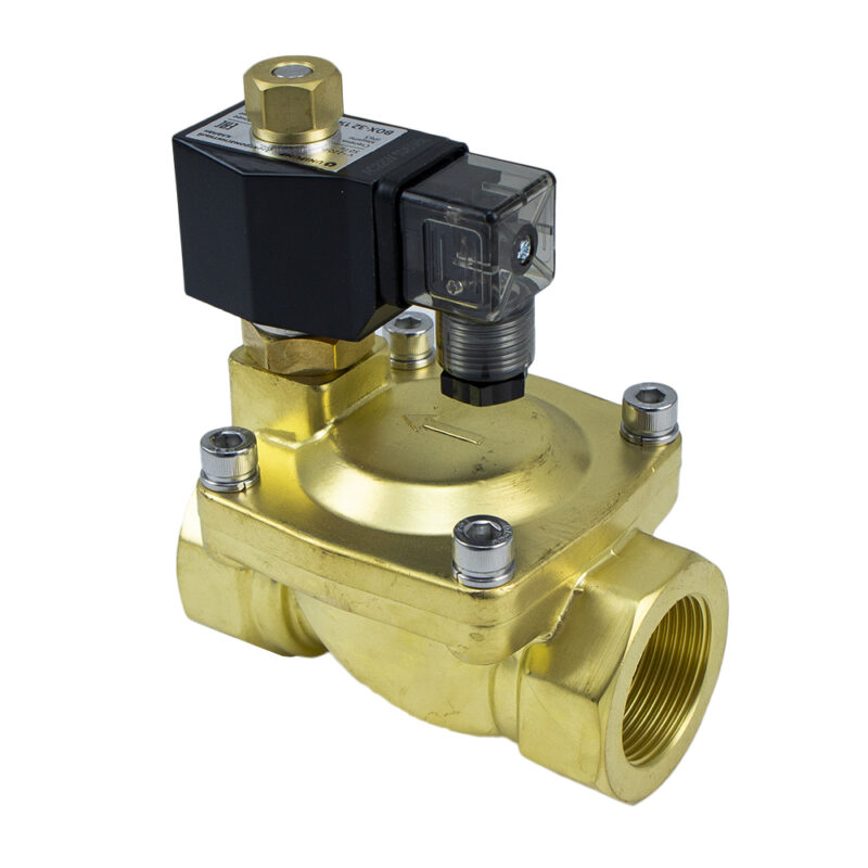 Клапан электромагнитный UNIPUMP ВОХ-32 1-1/4" (нормально открытый)