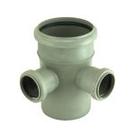 Крестовина двухплоскостная 110х50х50/90° внутренняя PP
