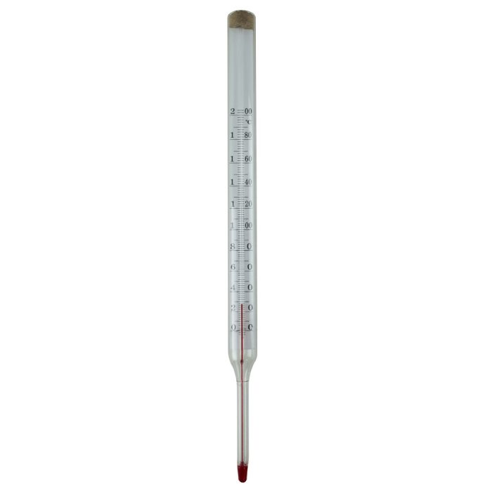 Термометр керосиновый прямой Стеклоприбор ТТЖ-М 0-200°С L66
