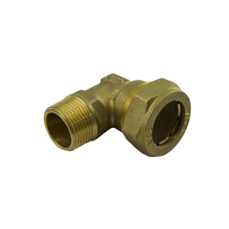 Уголок НР 20х3/4" для гофрированной трубы