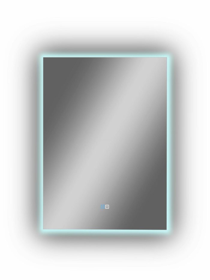 Зеркало 500*700 Trezhe Led с бесконт сенс., антизапотевание, ореольное свечение ЗЛП2598