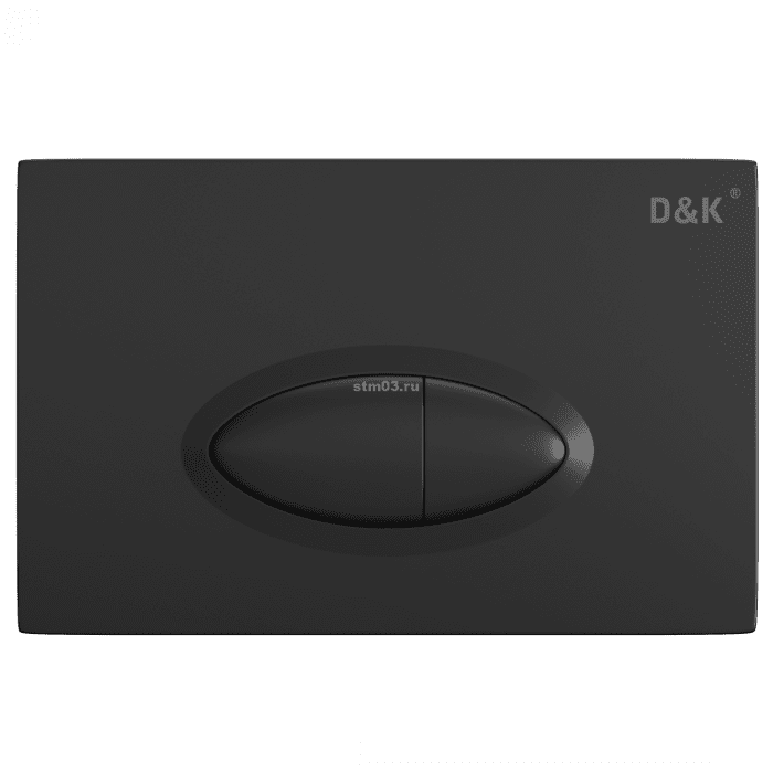 Кнопка управления для инсталляции D&K Rhein.Marx DB1399025 Черная