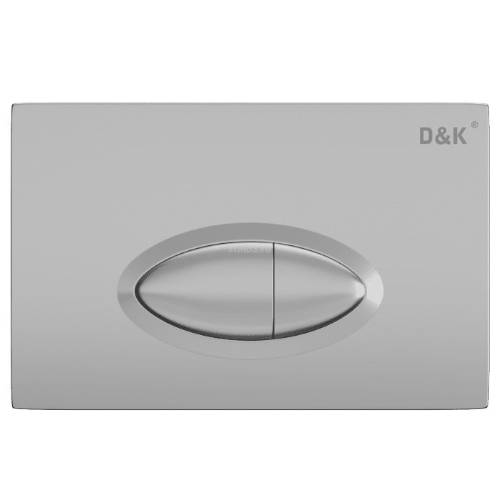 Кнопка управления для инсталляции D&K Rhein.Marx DB1399002 Хром матовый