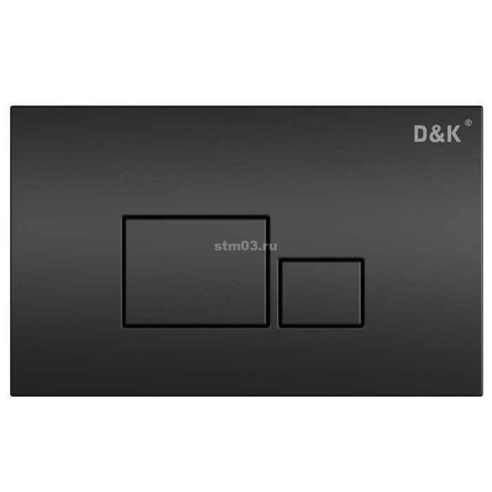 Кнопка управления для инсталляции D&K Quadro DB1519025 Черная