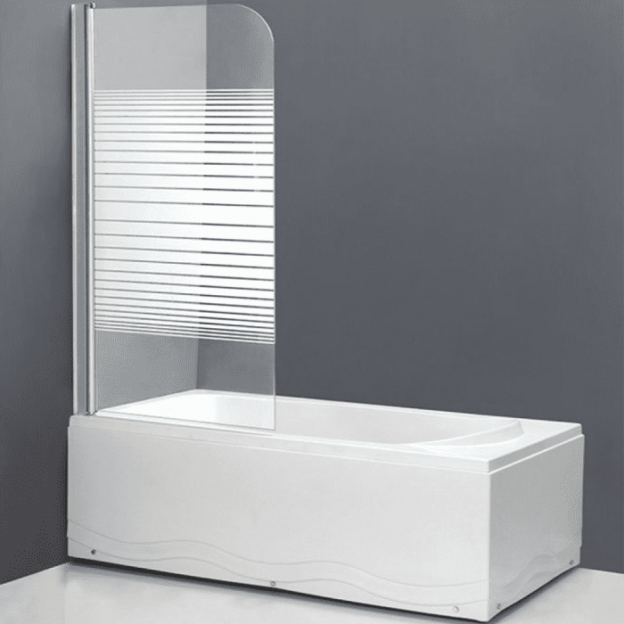 Штора на ванну стеклянная TICINO PRIMAVERA 130х75 TP-K035-75