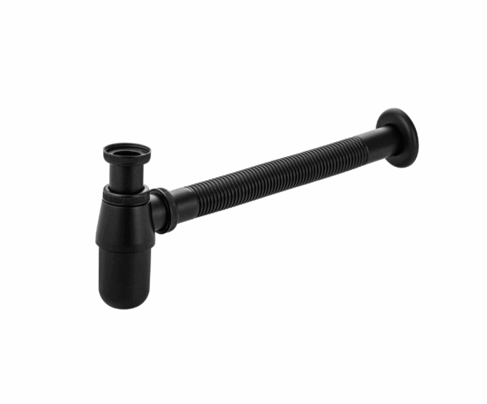 Сифон для умывальника 1-1/4"х32 Чёрный