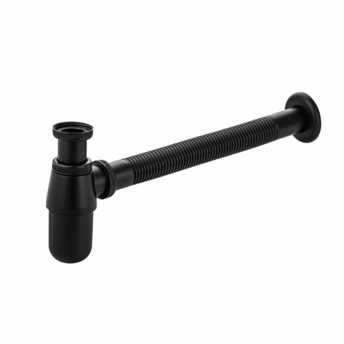 Сифон для умывальника 1-1/4"х32 Чёрный