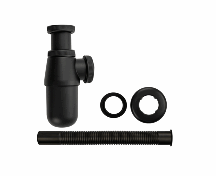 Сифон для умывальника 1-1/4"х32 Чёрный