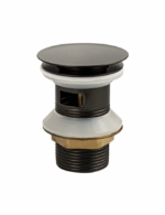 Донный клапан 1-1/4" автоматический (с переливом) Графит