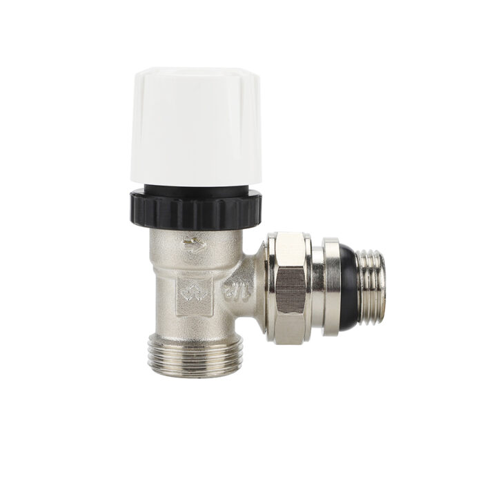 Клапан термостатический Varmega 1/2"x3/4"EK НР, VM10412, угловой (без преднастройки)