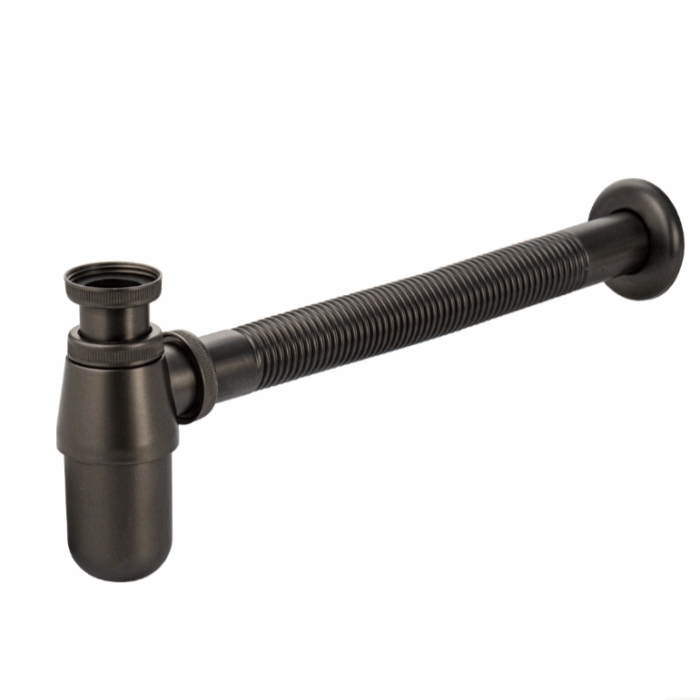 Сифон для умывальника 1-1/4"х32 Графит