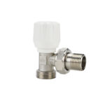 Вентиль ручной регулировки Varmega 1/2"x3/4"EK НР, угловой, VM10002