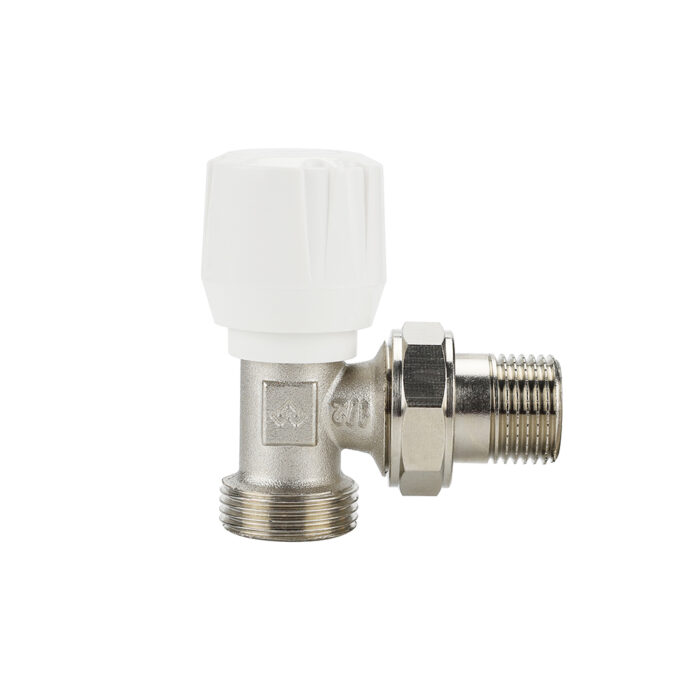 Вентиль ручной регулировки Varmega 1/2"x3/4"EK НР, угловой, VM10002