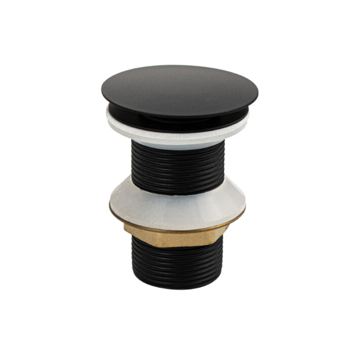 Донный клапан 1-1/4" автоматический Чёрный