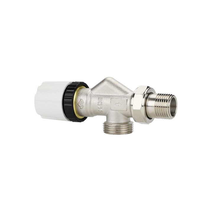 Клапан термостатический Varmega 1/2"x3/4"EK НР, VM10802, осевой, без преднастройки
