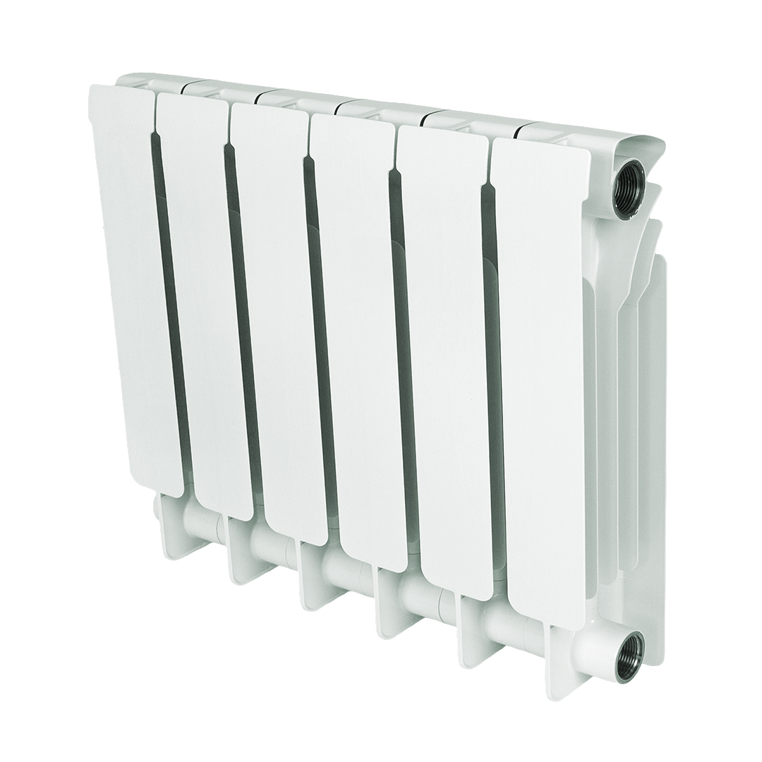 Радиатор биметаллический STRIZHAMENT, 350/100, 6 секциий