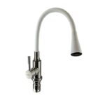 Смеситель для кухни LEDEME L74199-3 Белый