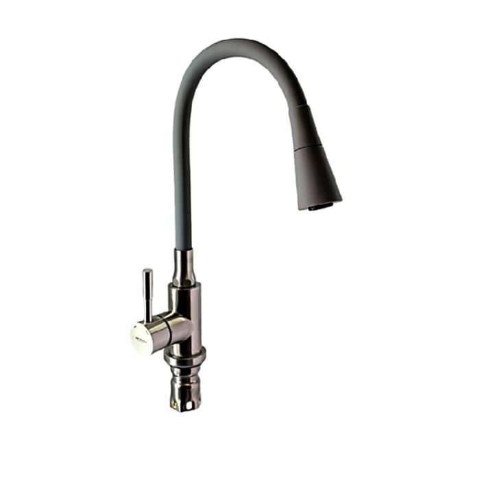 Смеситель для кухни LEDEME L74199-9 Серый