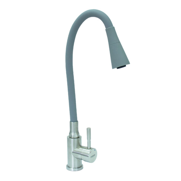 Смеситель для кухни LEDEME L74199-9 Серый