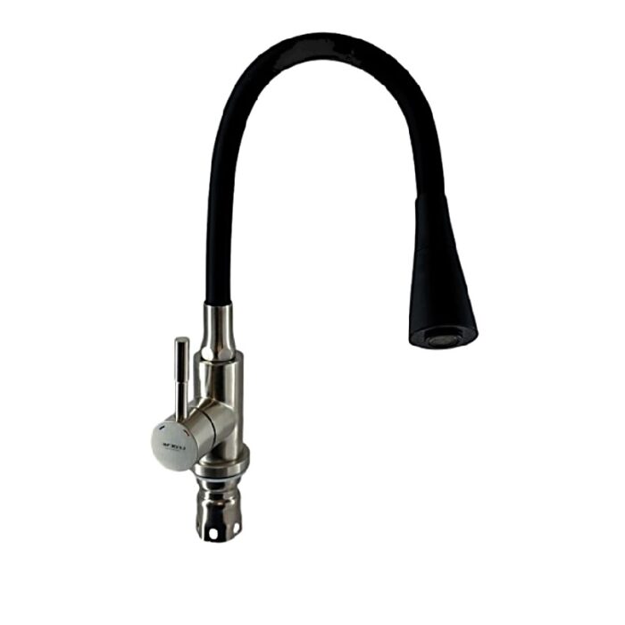 Смеситель для кухни LEDEME L74199-2 Чёрный