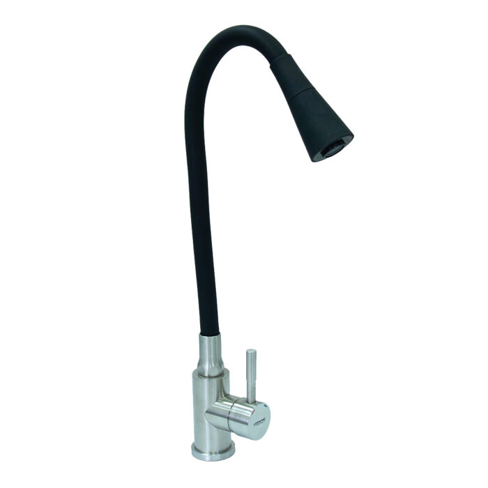 Смеситель для кухни LEDEME L74199-2 Чёрный