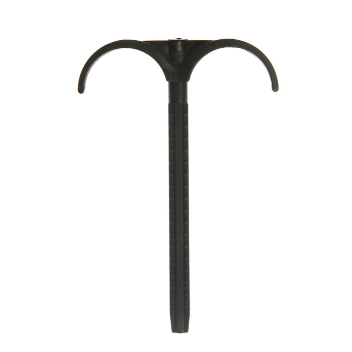 Крюк двойной с дюбелем Varmega для двух труб VM36202