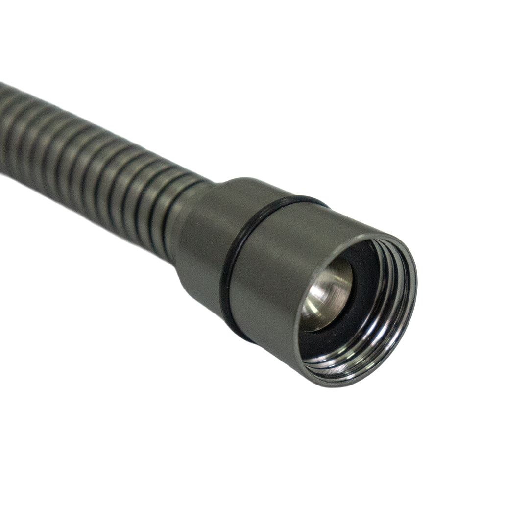 Смеситель с гигиеническим душем ТЕПЛОХОД 202454 Графит