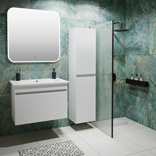 Пенал RUNO Модена-35 подвесной универсальный, Белый