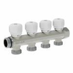 Коллектор регулирующий Valogin VG-901103, 3/4", на 4 выхода, 3/4" ЕК