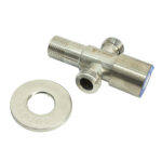 Кран трехпроходной ViEiR HР/НР/НР 1/2"х1/2"х1/2" VER68