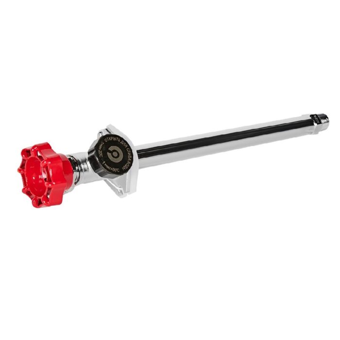 Кран незамерзающий Rommer 1/2" НР (выход 3/4" НР) водоразборный с антисифоном 250мм
