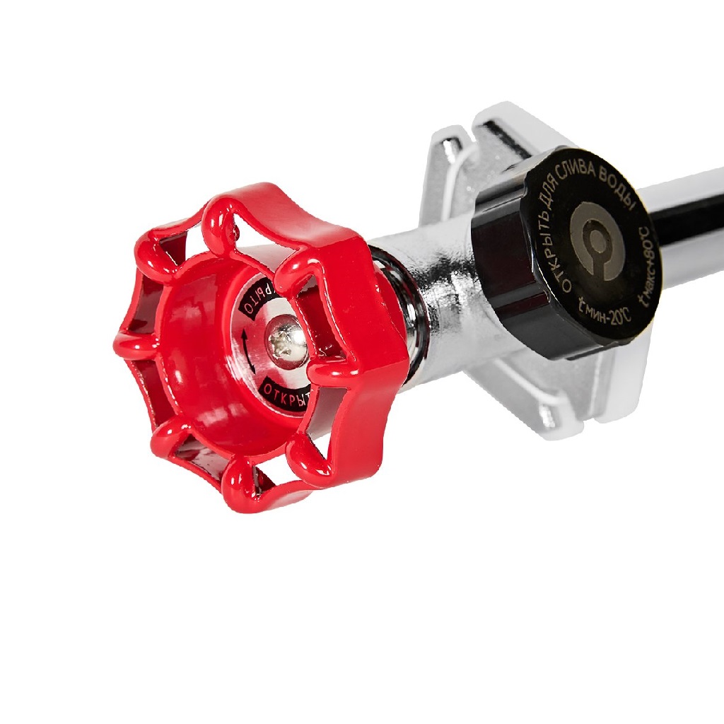 Кран незамерзающий Rommer 1/2" НР (выход 3/4" НР) водоразборный с антисифоном 350мм