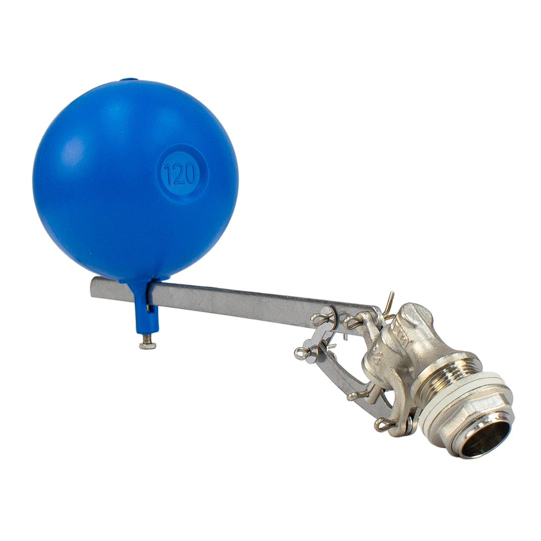 Клапан поплавковый для емкости 1/2", поплавок d120