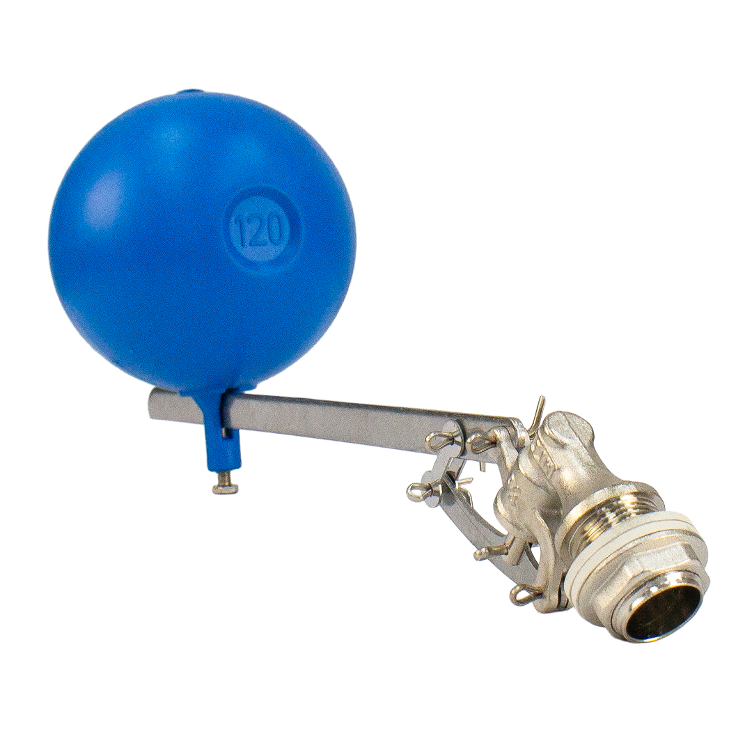 Клапан поплавковый для емкости 3/4", поплавок d120